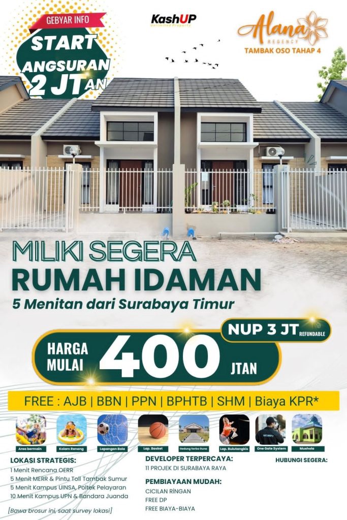 Alana Regency Tambak Oso Tahap 4